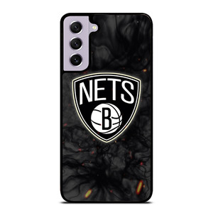 BROOKLYN NETS BASKETBALL NBA FIRE Samsung Galaxy S21 FE Case Cover
