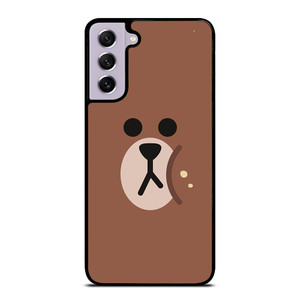 BROWN LINE FRIENDS Samsung Galaxy S21 FE Case Cover