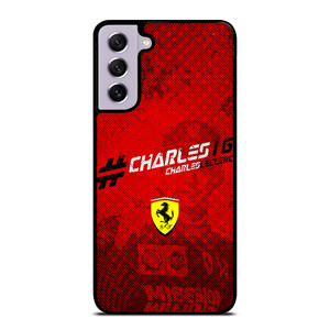 CHARLES LECLERC FERRARI FORMULA ONE F1 RACING 5 Samsung Galaxy S21 FE Case Cover