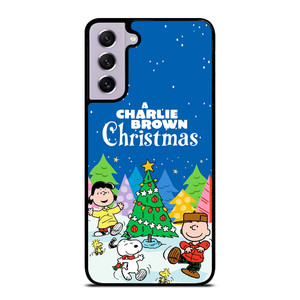 CHARLIE BROWN SNOOPY CHRISTMAS CARTOON Samsung Galaxy S21 FE Case Cover