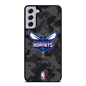 CHARLOTTE HORNETS BLACK CAMO Samsung Galaxy S21 FE Case Cover
