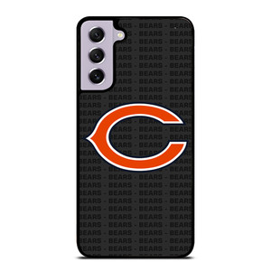 CHICAGO BEARS FOOTBALL TEXT Samsung Galaxy S21 FE Case Cover