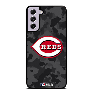 CINCINNATI REDS BASEBALL BLACK CAMO Samsung Galaxy S21 FE Case Cover