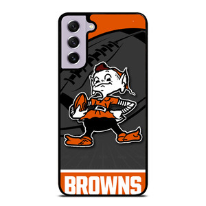 CLEVELAND BROWNS NFL TEAM Samsung Galaxy S21 FE Case Cover CLEVELAND BROWNS NFL TEAM Samsung Galaxy S21 FE Case Cover
