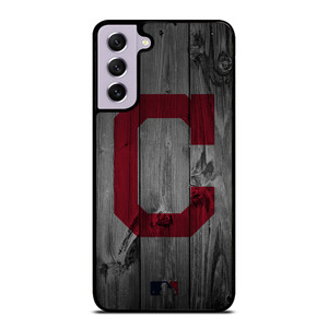 CLEVELAND GUARDIANS BASEBALL MLB WOOD LOGO Samsung Galaxy S21 FE Case Cover
