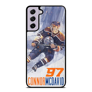 CONNOR MCDAVID EDMONTON OILERS 2 Samsung Galaxy S21 FE Case Cover