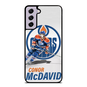 CONNOR MCDAVID EDMONTON OILERS Samsung Galaxy S21 FE Case Cover