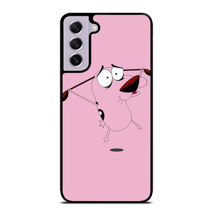 COURAGE THE COWARDLY DOG FLAT Samsung Galaxy S21 FE Case Cover