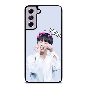 CUTE JUNGKOOK BTS BANGTAN BOYS Samsung Galaxy S21 FE Case Cover