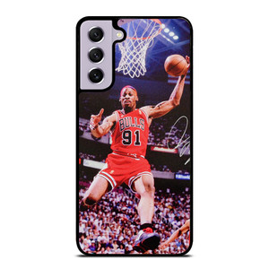 DENNIS RODMAN CHICAGO BULLS NBA Samsung Galaxy S21 FE Case Cover DENNIS RODMAN CHICAGO BULLS NBA Samsung Galaxy S21 FE Case Cover
