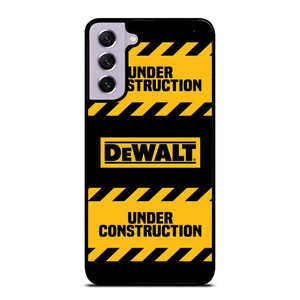 DEWALT UNDER CONSTRUCTION Samsung Galaxy S21 FE Case Cover