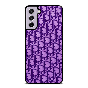 DIOR LOGO PURPLE Samsung Galaxy S21 FE Case Cover