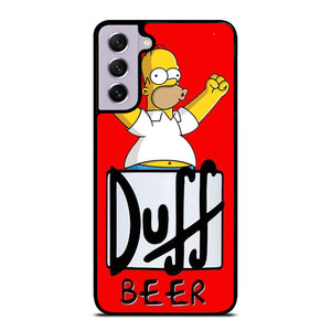 DUFF BEER THE SIMPSONS CARTOON 4 Samsung Galaxy S21 FE Case Cover