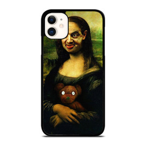 MONA LISA PAINTING MR BEAN iPhone 11 Case Cover MONA LISA PAINTING MR BEAN iPhone 11 Case Cover