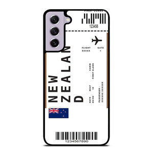 FLIGHT TICKETS NEW ZEALAND Samsung Galaxy S21 FE Case Cover