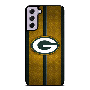 GREEN BAY PACKERS NFL METAL STRIPE Samsung Galaxy S21 FE Case Cover