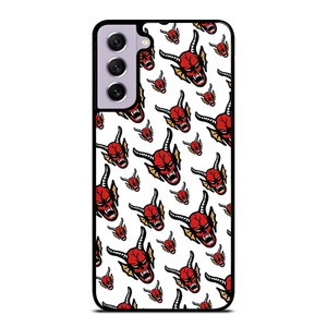 HELLFIRE CLUB STRANGER THINGS PATTERN Samsung Galaxy S21 FE Case Cover
