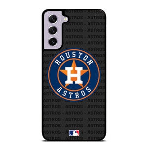 HOUSTON ASTROS BASEBALL BLACK Samsung Galaxy S21 FE Case Cover