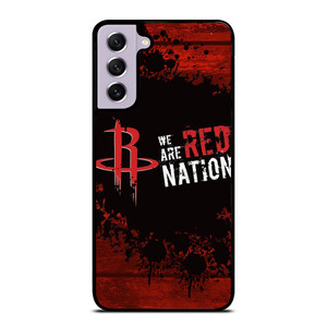 HOUSTON ROCKETS NBA WE ARE RED NATION Samsung Galaxy S21 FE Case Cover