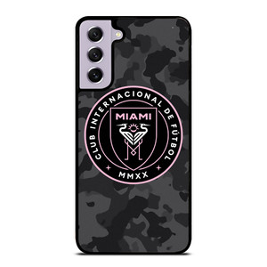 INTER MIAMI CF MLS BLACK CAMO Samsung Galaxy S21 FE Case Cover