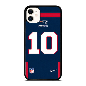 NEW ENGLAND PATROTS MAC JONES 10 NFL NIKE iPhone 11 Case Cover NEW ENGLAND PATROTS MAC JONES 10 NFL NIKE iPhone 11 Case Cover