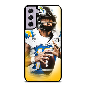 JUSTIN HERBERT LOS ANGELES CHARGERS Samsung Galaxy S21 FE Case Cover JUSTIN HERBERT LOS ANGELES CHARGERS Samsung Galaxy S21 FE Case Cover