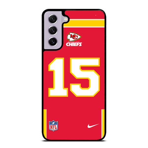KANSAS CITY CHIEFS PATRICK MAHOMES 15 NFL NIKE Samsung Galaxy S21 FE Case Cover