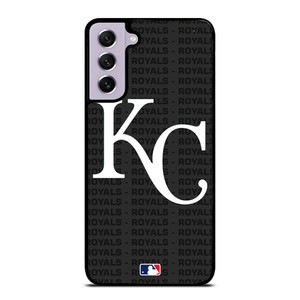 KANSAS CITY ROYALS BASEBALL BLACK Samsung Galaxy S21 FE Case Cover