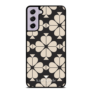 KATE SPADE JACQUARD CREAM Samsung Galaxy S21 FE Case Cover KATE SPADE JACQUARD CREAM Samsung Galaxy S21 FE Case Cover