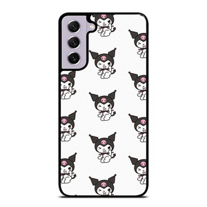 KUROMI CAT ANIME PATTERN Samsung Galaxy S21 FE Case Cover KUROMI CAT ANIME PATTERN Samsung Galaxy S21 FE Case Cover