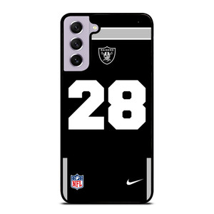 LAS VEGAS RAIDERS JOSH JACOBS 28 NFL NIKE Samsung Galaxy S21 FE Case Cover
