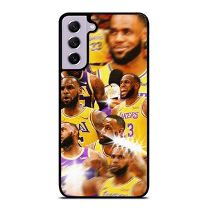 LEBRON JAMES LAKERS COLLAGE 2 Samsung Galaxy S21 FE Case Cover