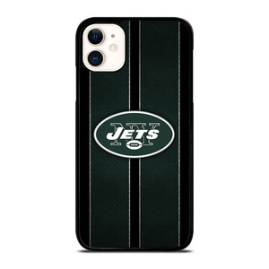 NEW YORK JETS NFL METAL STRIPE iPhone 11 Case Cover NEW YORK JETS NFL METAL STRIPE iPhone 11 Case Cover