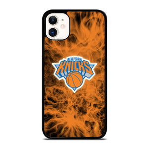 NEW YORK KNICKS BASKETBALL NBA FIRE iPhone 11 Case Cover NEW YORK KNICKS BASKETBALL NBA FIRE iPhone 11 Case Cover