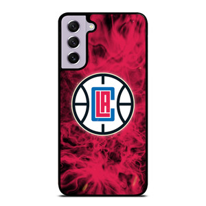 LOS ANGELES CLIPPERS BASKETBALL NBA FIRE Samsung Galaxy S21 FE Case Cover