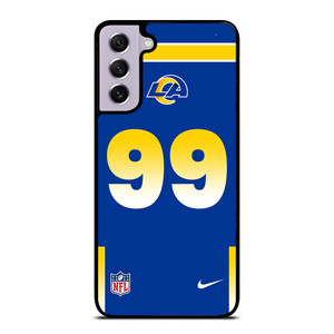 LOS ANGELES RAMS AARON DONALD 99 NFL NIKE Samsung Galaxy S21 FE Case Cover LOS ANGELES RAMS AARON DONALD 99 NFL NIKE Samsung Galaxy S21 FE Case Cover