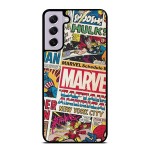 MARVEL COMICS COLLAGE Samsung Galaxy S21 FE Case Cover