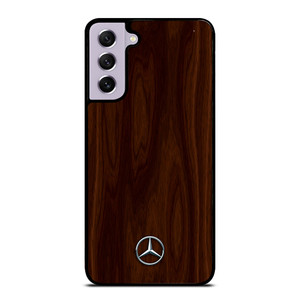 MERCEDES BENZ WOOD BROWN Samsung Galaxy S21 FE Case Cover