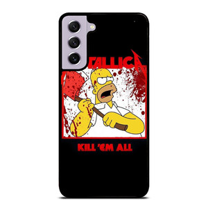 METALLICA KILL EM ALL SIMPSONS Samsung Galaxy S21 FE Case Cover
