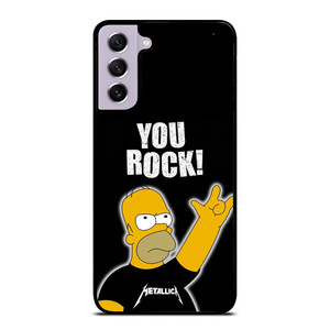 METALLICA ROCK HOMER SIMPSONS Samsung Galaxy S21 FE Case Cover