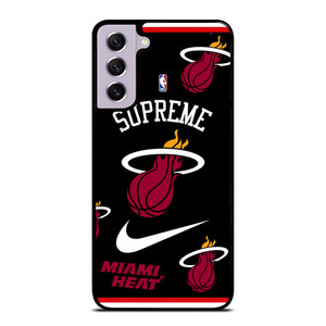 MIAMI HEAT NBA X SUPREME NIKE Samsung Galaxy S21 FE Case Cover
