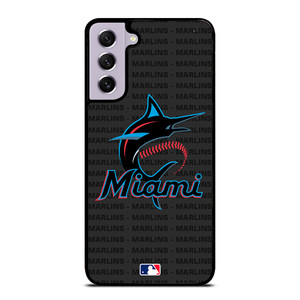 MIAMI MARLINS BASEBALL BLACK Samsung Galaxy S21 FE Case Cover