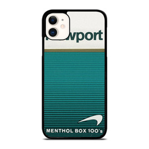 NEWPORT CIGARETTES iPhone 11 Case Cover NEWPORT CIGARETTES iPhone 11 Case Cover