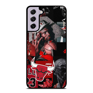MICHAEL JORDAN CHICAGO BULLS COLLAGE Samsung Galaxy S21 FE Case Cover