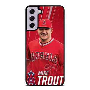 MIKE TROUT LOS ANGELES ANGELS BASEBALL 2 Samsung Galaxy S21 FE Case Cover