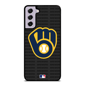 MILWAUKEE BREWERS BASEBALL BLACK Samsung Galaxy S21 FE Case Cover
