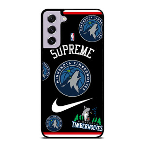 MINNESOTA TIMBERWOLVES NBA X SUPREME NIKE Samsung Galaxy S21 FE Case Cover