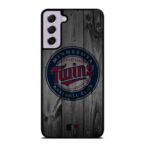 MINNESOTA TWINS BASEBALL MLB WOOD LOGO Samsung Galaxy S21 FE Case Cover