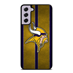 MINNESOTA VIKINGS NFL METAL STRIPE Samsung Galaxy S21 FE Case Cover