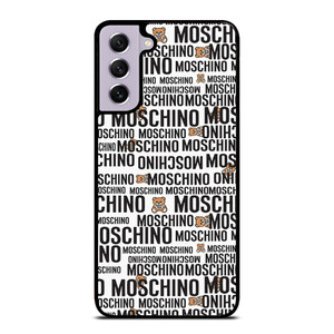 MOSCHINO ABSTRACT LOGO Samsung Galaxy S21 FE Case Cover